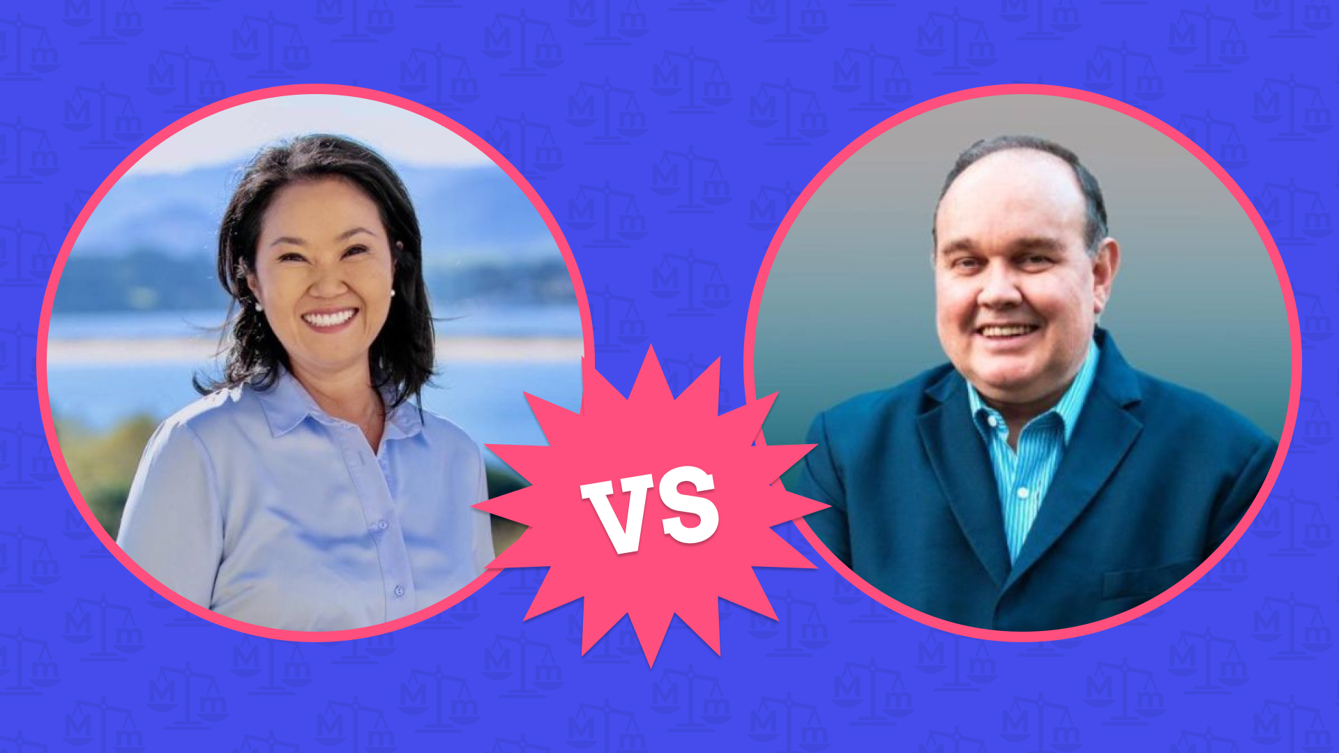 Versus entre Keiko Fujimori y Rafael López Aliaga