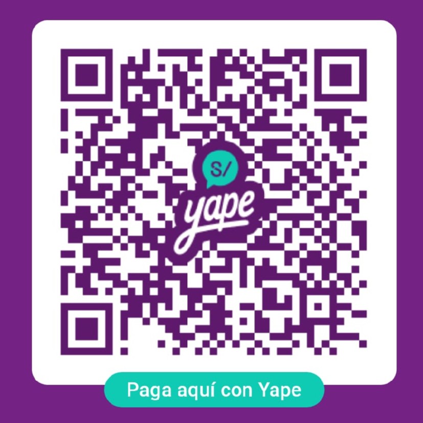 Código QR de Yape para El Mal Menor